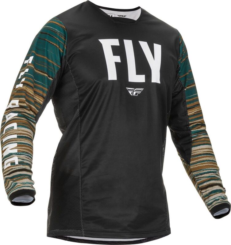 Maillot FLY RACING Kinetic Wave Noir/Rum M 