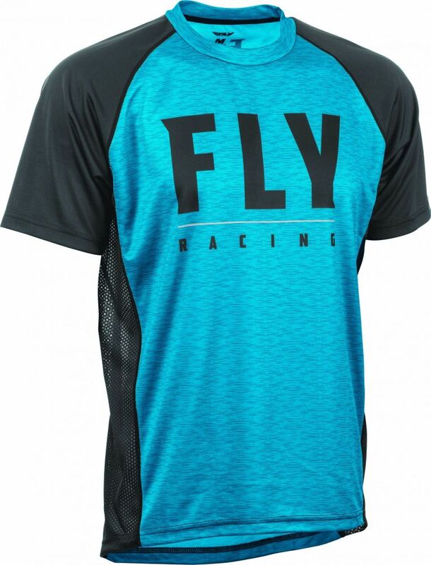 Maillot MTB FLY RACING Super D - bleu/noir 