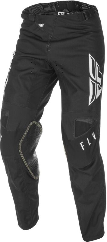 Pantalon FLY RACING Kinetic K121 2021 Noir/Blanc Enfant 26 