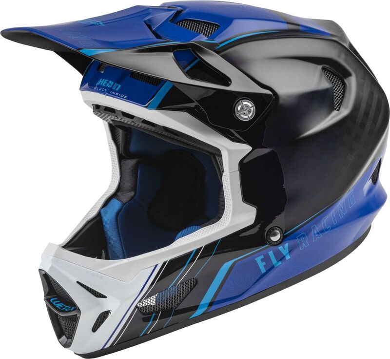 Casque FLY RACING Werx-R Bleu/Noir S 