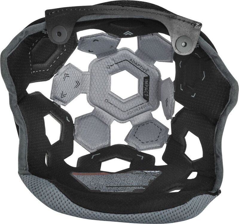Coiffe FLY RACING Formula - noir/Cool Grey 