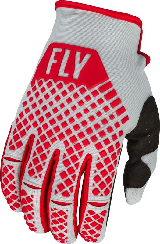 Gants FLY RACING Kinetic Rouge/Gris L-10 