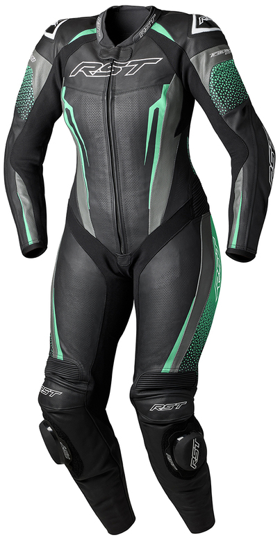 Combinaison femme RST TracTech Evo 5 CE - noir/aqua/gris 