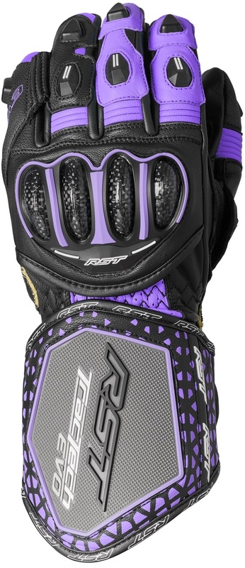 Gants femme RST TracTech Evo 4 - noir/fuchsia/gris