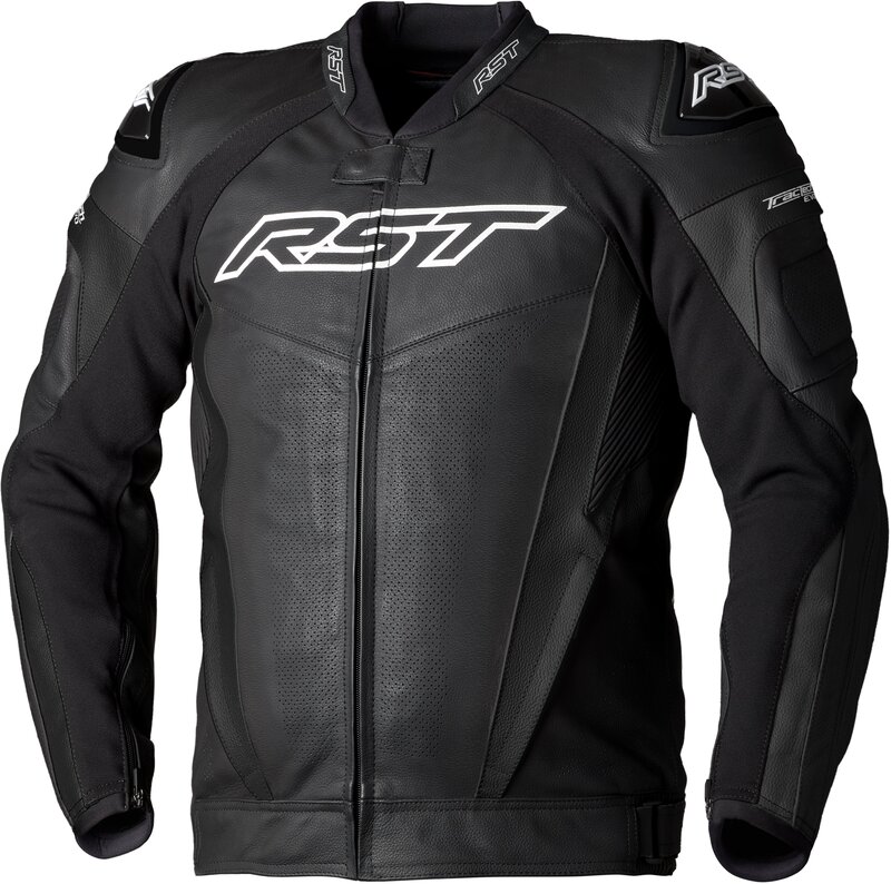 Veste cuir RST TracTech Evo 5 CE homme - noir/noir/noir 