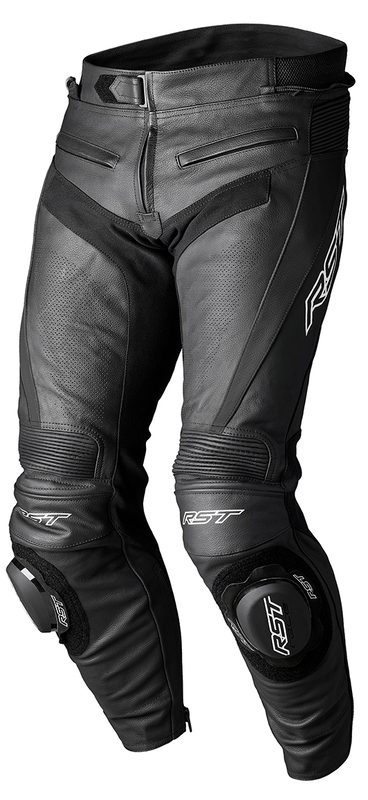 Pantalon cuir RST TracTech Evo 5 CE jambes courtes  - noir/noir/noir 