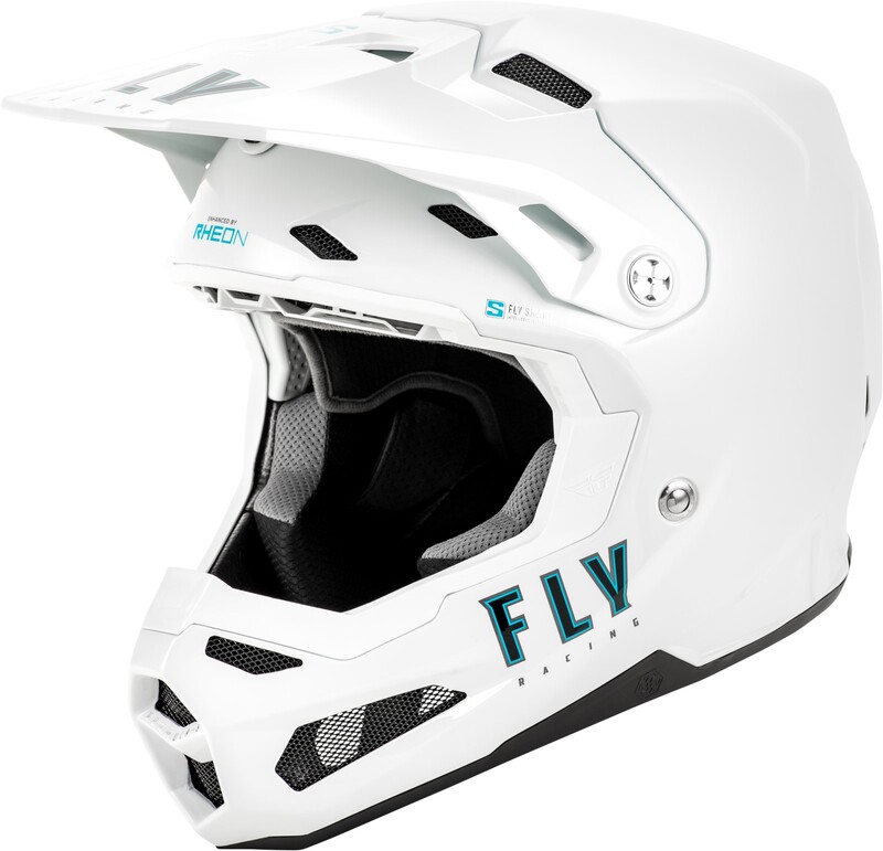 Casque FLY RACING Formula S Carbon Solid - blanc 