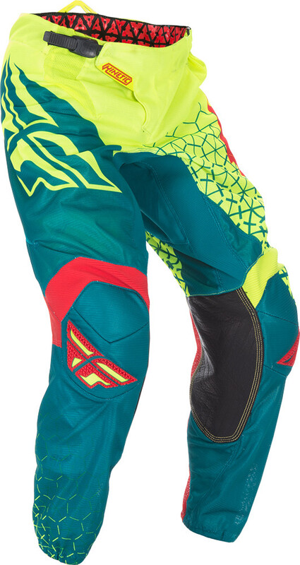 Pantalon FLY RACING Kinetic Trifecta Mesh - Hi-Vis/Teal 