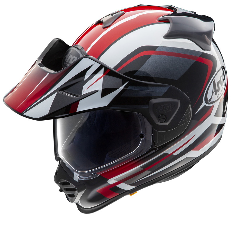 Casque ARAI TOUR-X5 Discovery - rouge 