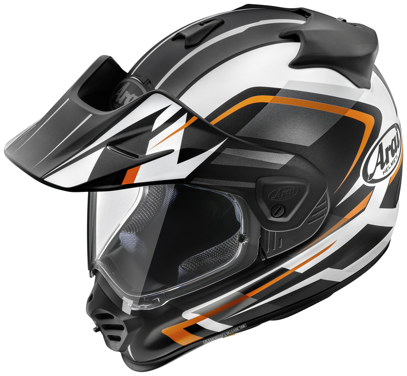 Casque ARAI TOUR-X5 Discovery - orange 