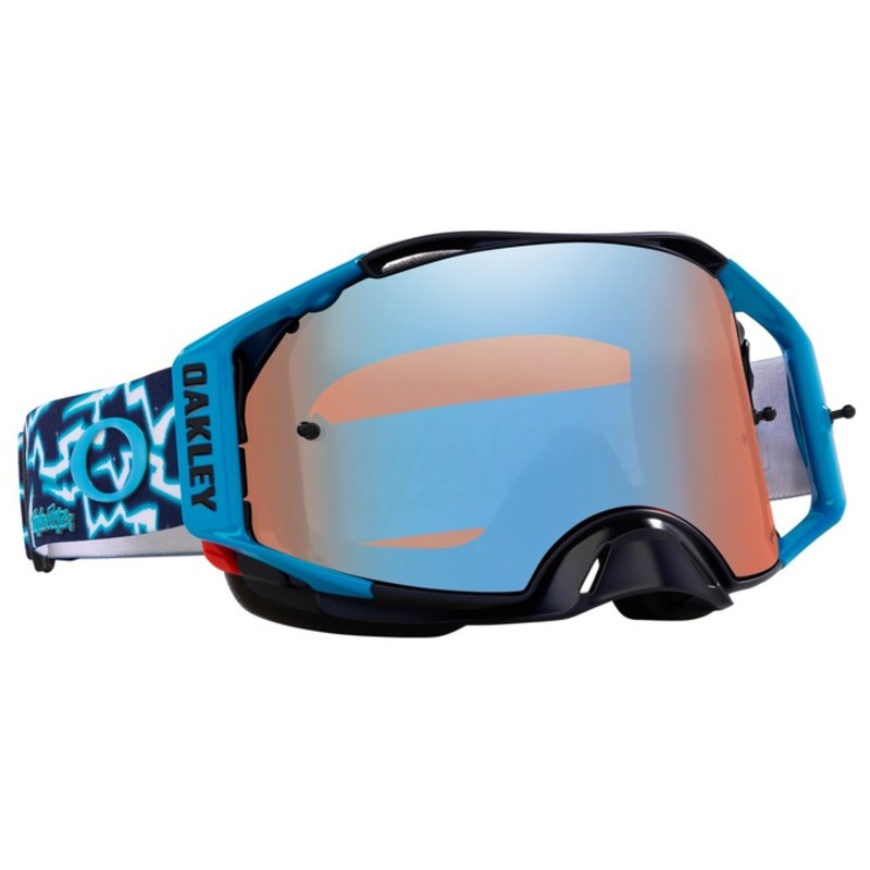 Masque OAKLEY Airbrake MX TLD Blue Lightning - Écran Prizm MX Sapphire 