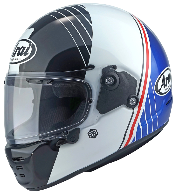 Casque ARAI CONCEPT-XE Temu - bleu 