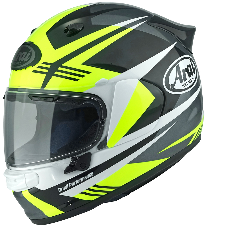 Casque ARAI QUANTIC Mark - jaune 