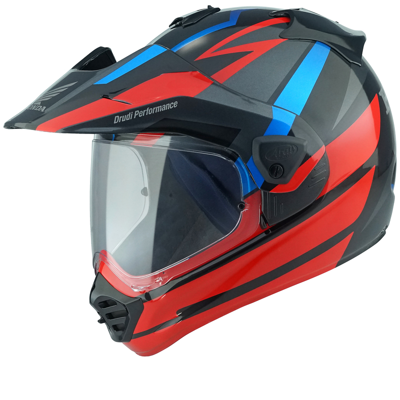 Casque ARAI TOUR-X5 Africa Twin - rouge 