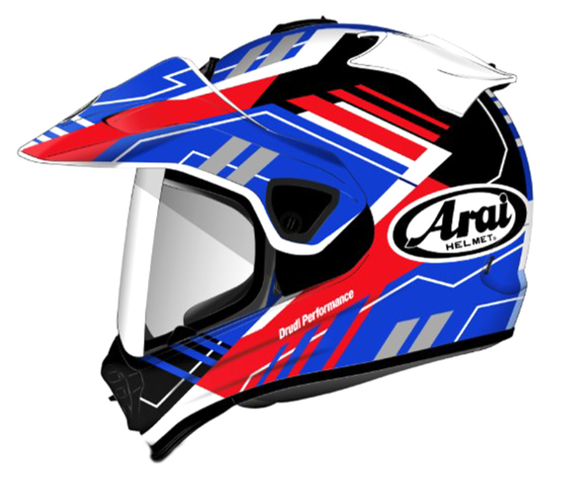 Casque ARAI TOUR-X5 Trail - bleu 