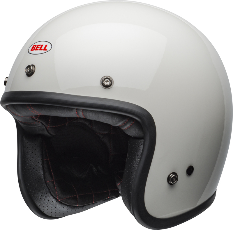 Casque BELL Custom 500 - Gloss Vintage White 