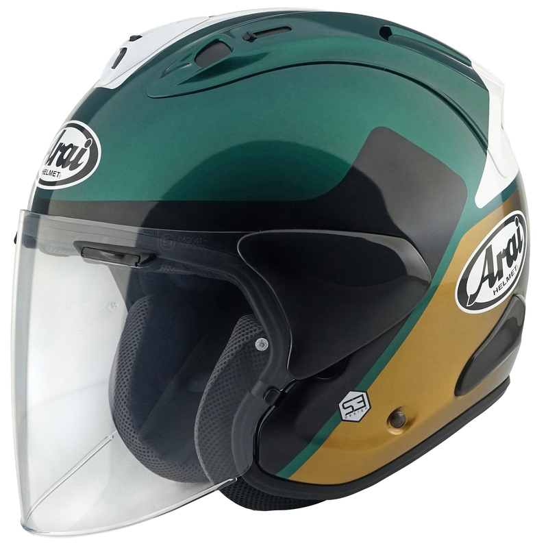 Casque ARAI SZ-R EVO Legante vert 