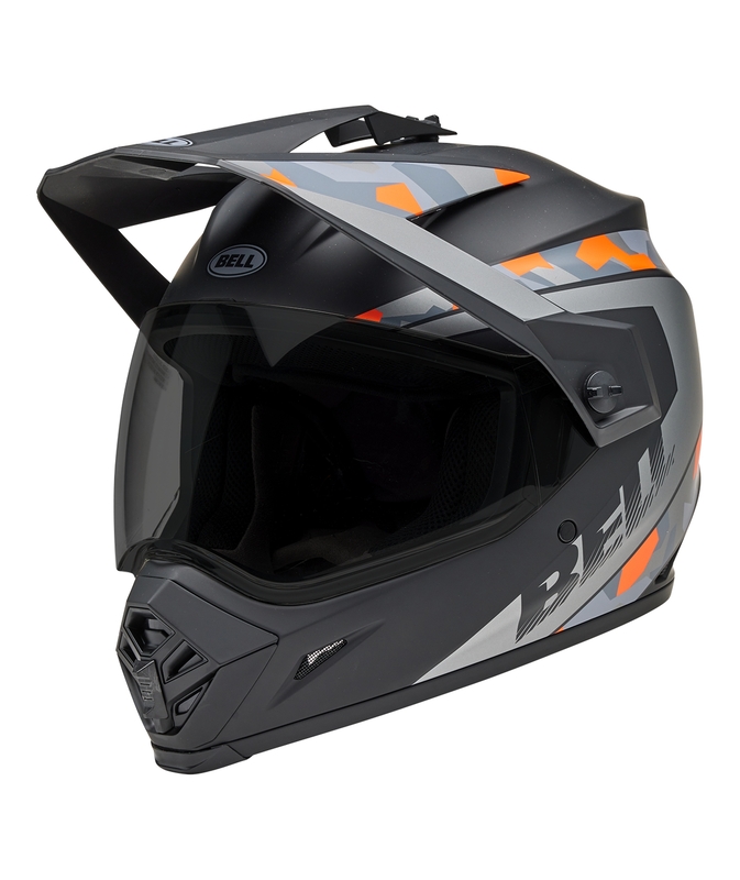 Casque BELL MX-9 Adventure Mips - Mesa Matte Black Orange Camo 