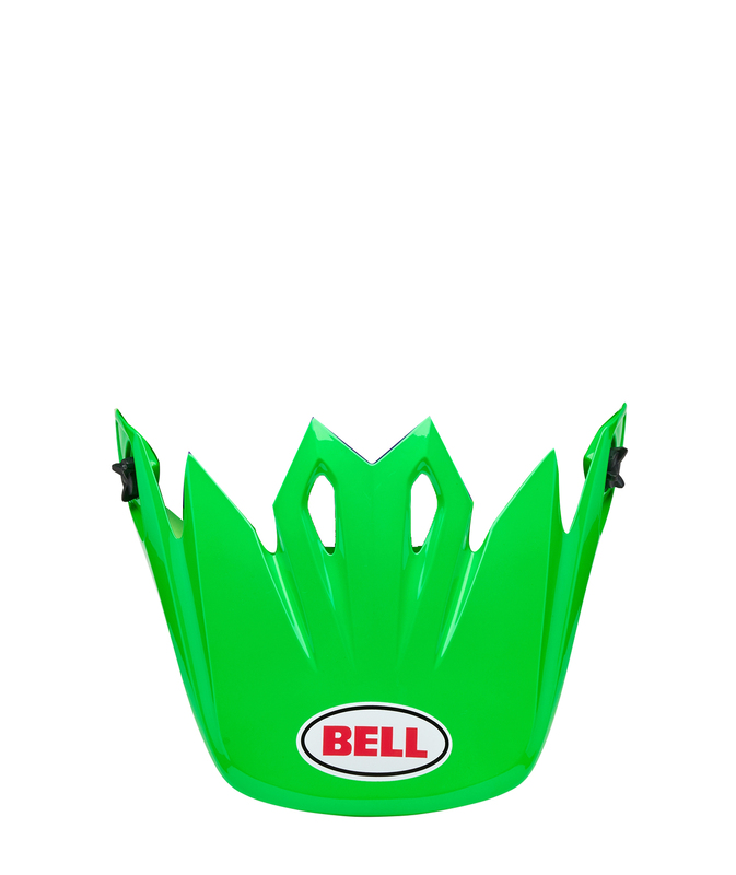 Visière BELL MX-9 Mips - Jackal Hi-Viz Green/Purple 