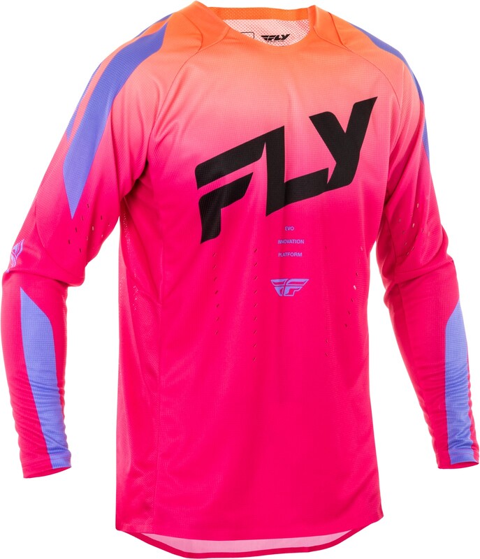 Maillot FLY RACING Evolution DST - rose/lavande/noir 