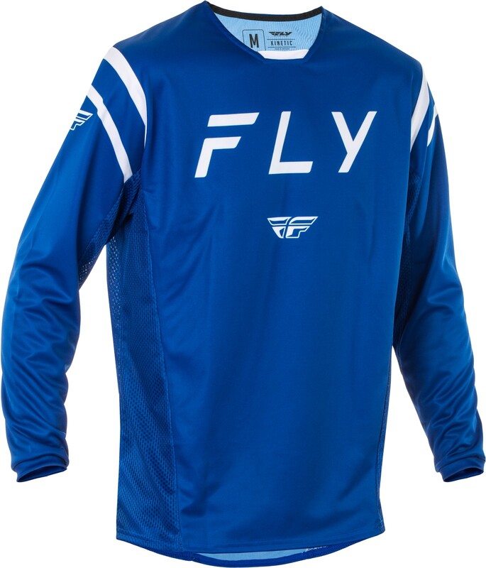 Maillot FLY RACING Kinetic Center - Navy/blanc 