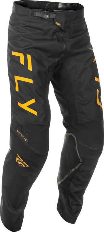 Pantalon FLY RACING Kinetic Center - noir/or 