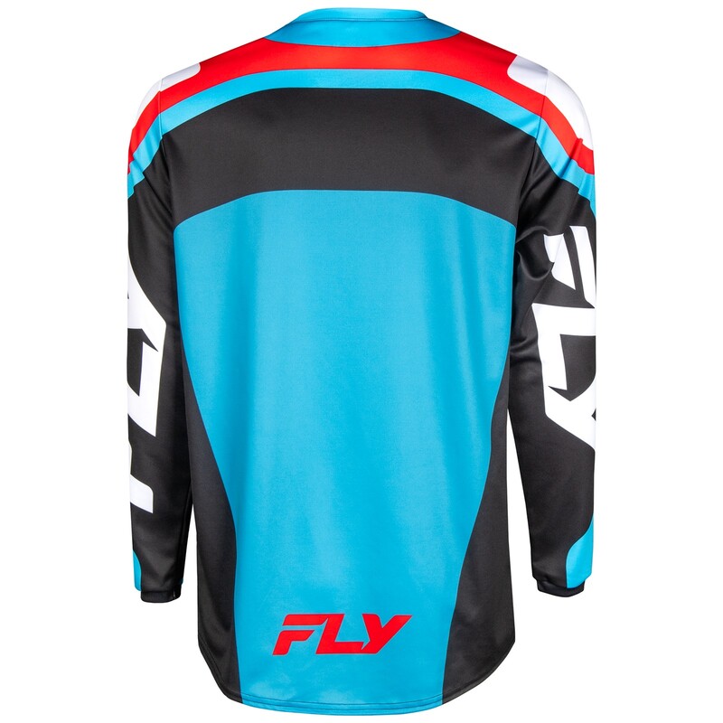 Maillot FLY RACING F-16 - bleu clair/rouge/noir 