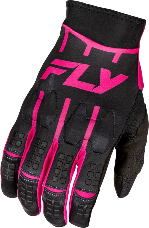 Gants FLY RACING Evolution DST - noir/rose 