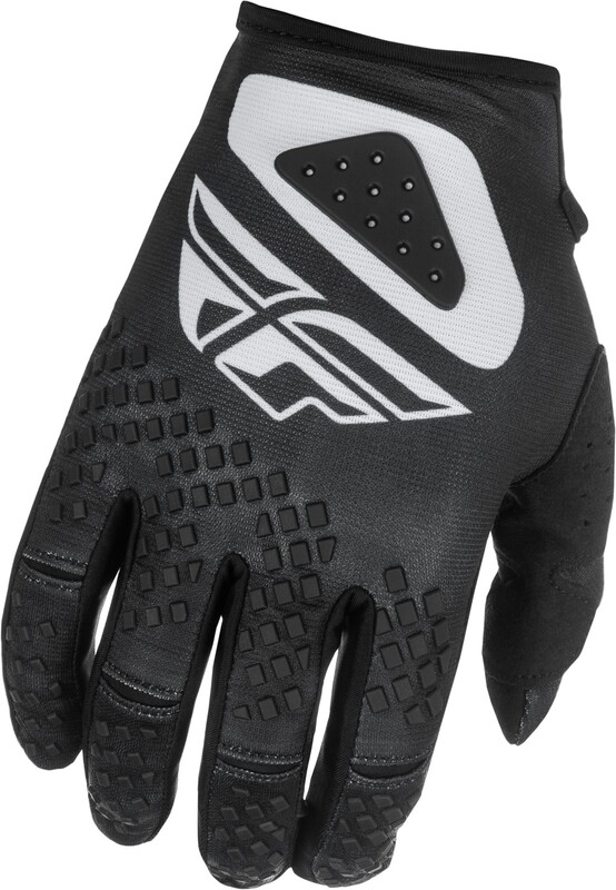 Gants FLY RACING Kinetic SYM - noir/blanc 