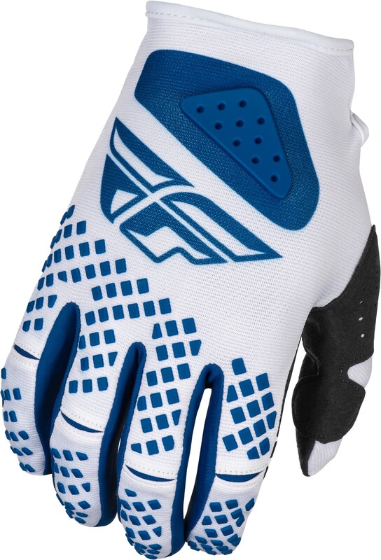 Gants FLY RACING Kinetic Center - blanc/navy 