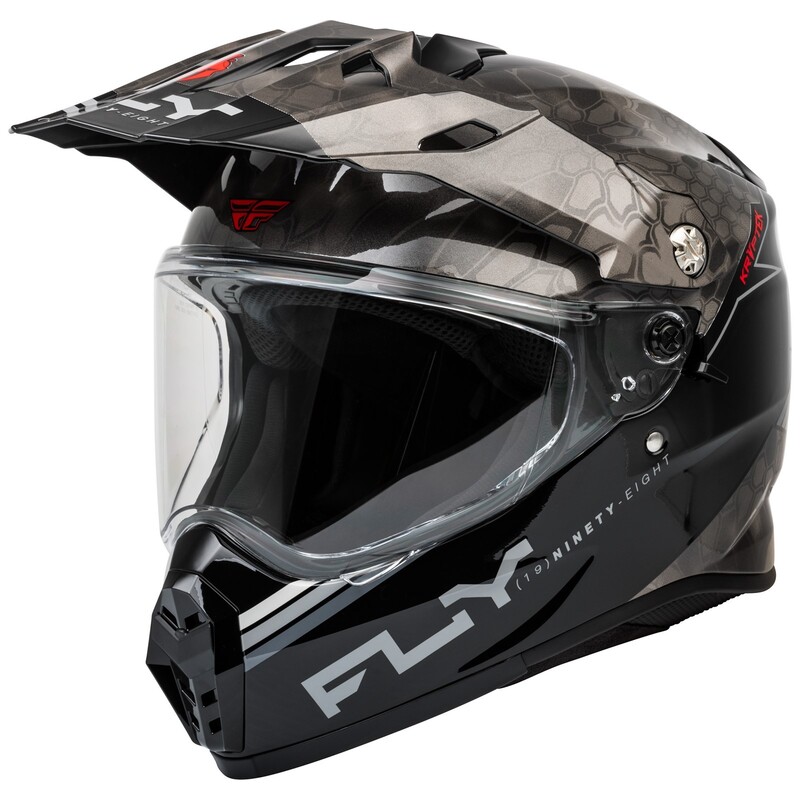Casque FLY RACING Trekker Kryptek Conceal - noir/gris/blanc 