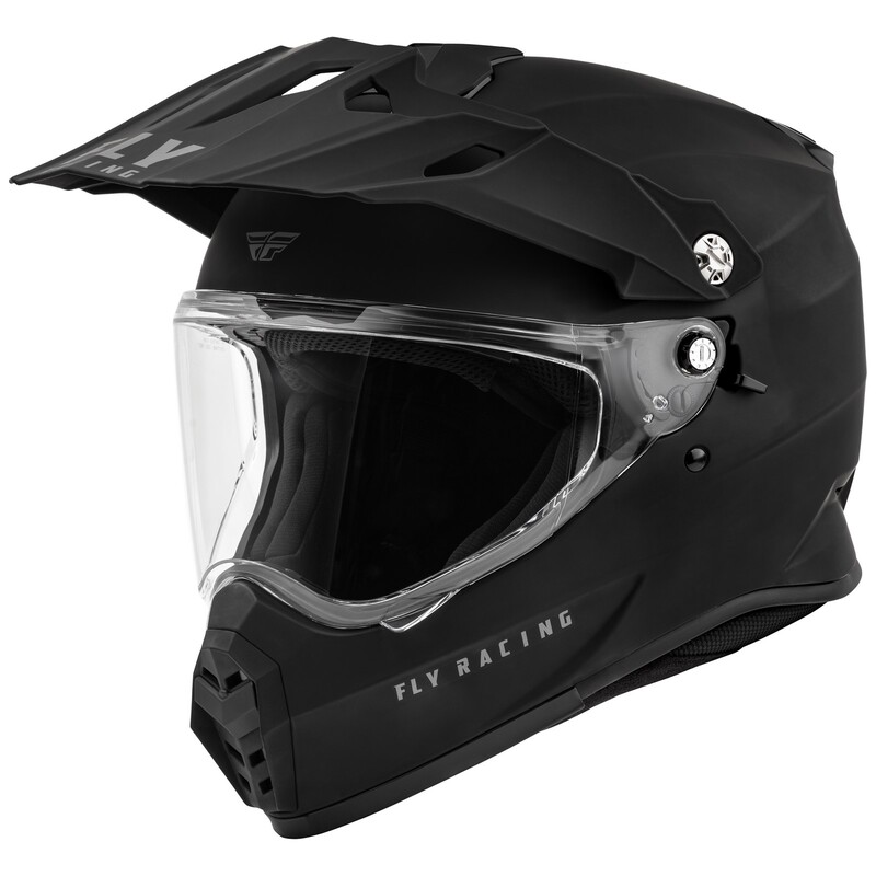 Casque FLY RACING Trekker Solid - noir mat