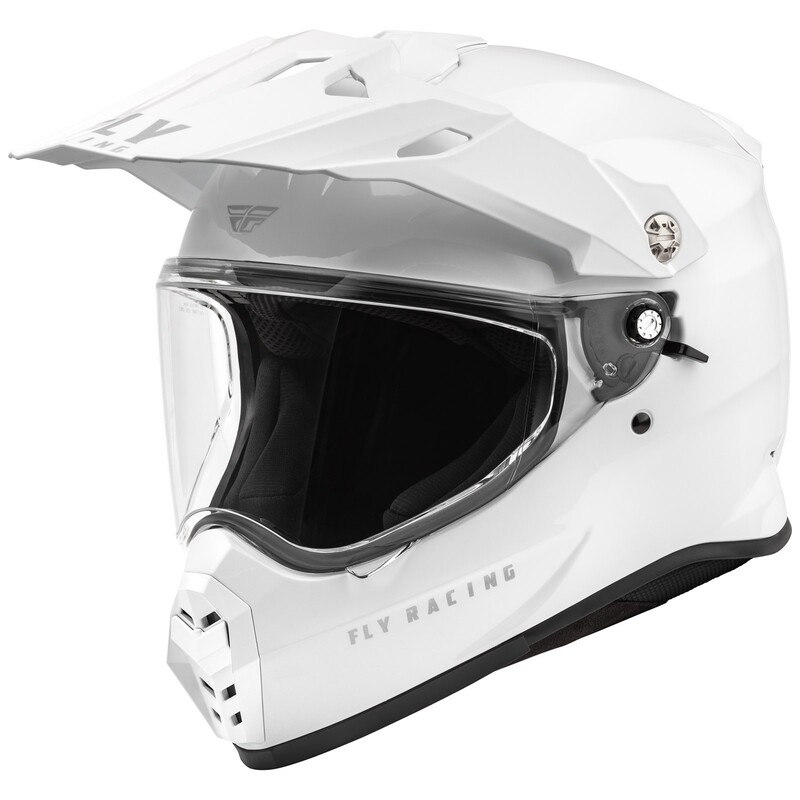 Casque FLY RACING Trekker Solid - blanc 