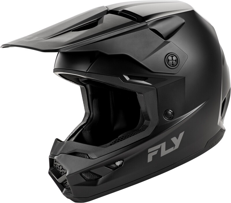 Casque enfant FLY RACING Kinetic Solid - noir mat 