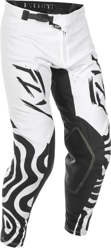 Pantalon FLY RACING Evolution DST L.E. Abyss - blanc/noir 