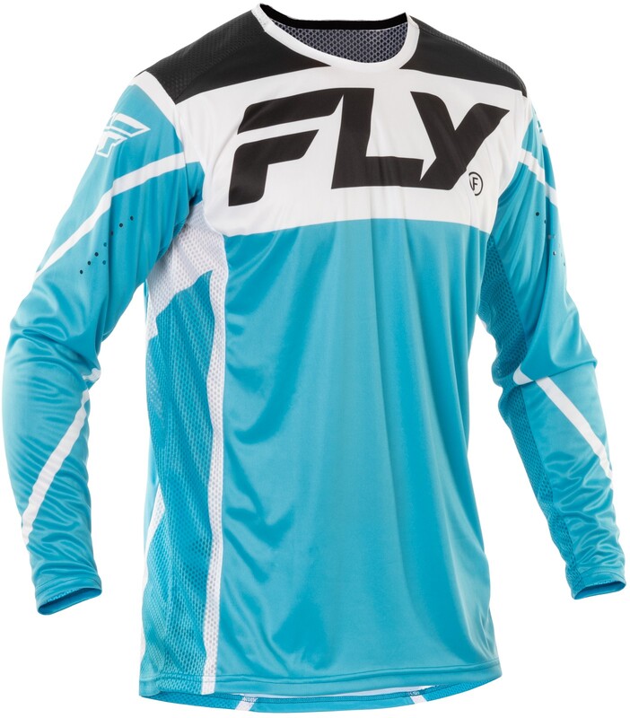 Maillot FLY RACING Lite - bleu/blanc/noir