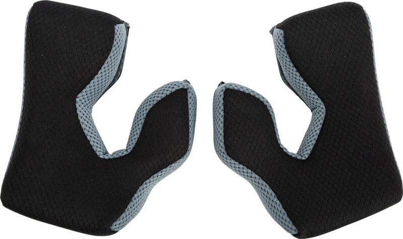 Mousses de joues FLY RACING Formula (2XL-35mm) - noir/Cool Grey 