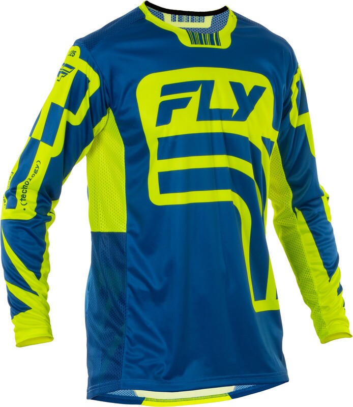 Maillot FLY RACING Lite L.E. Lancer - Navy/Hi-Vis 