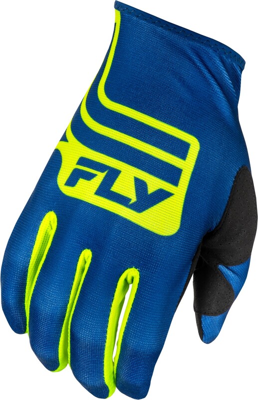 Gants FLY RACING Lite L.E. Lancer - Navy/Hi-Vis 