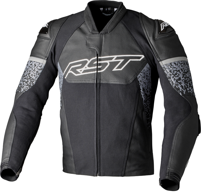 Veste cuir RST Pro Series Supersport-K CE - noir/gris 