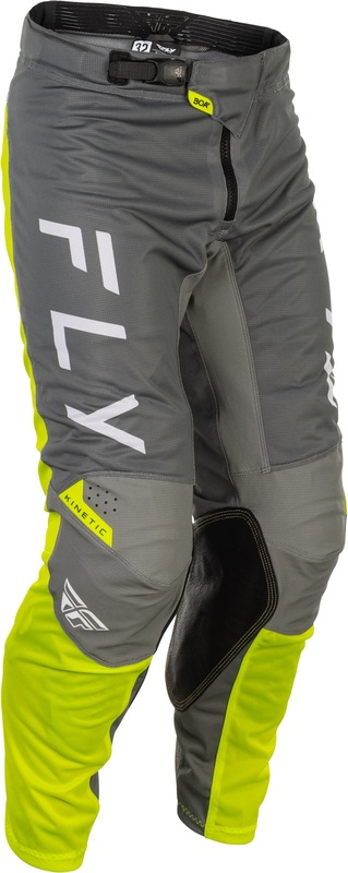 Pantalon FLY RACING Kinetic Mesh - gris/jaune