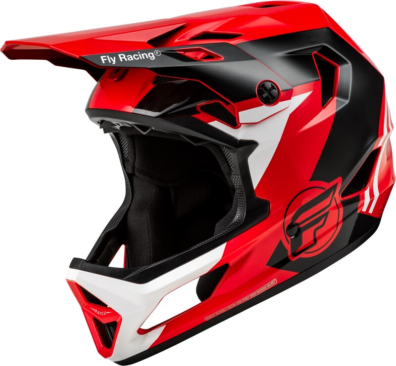 Casque vélo FLY RACING Rayce - rouge/noir/blanc