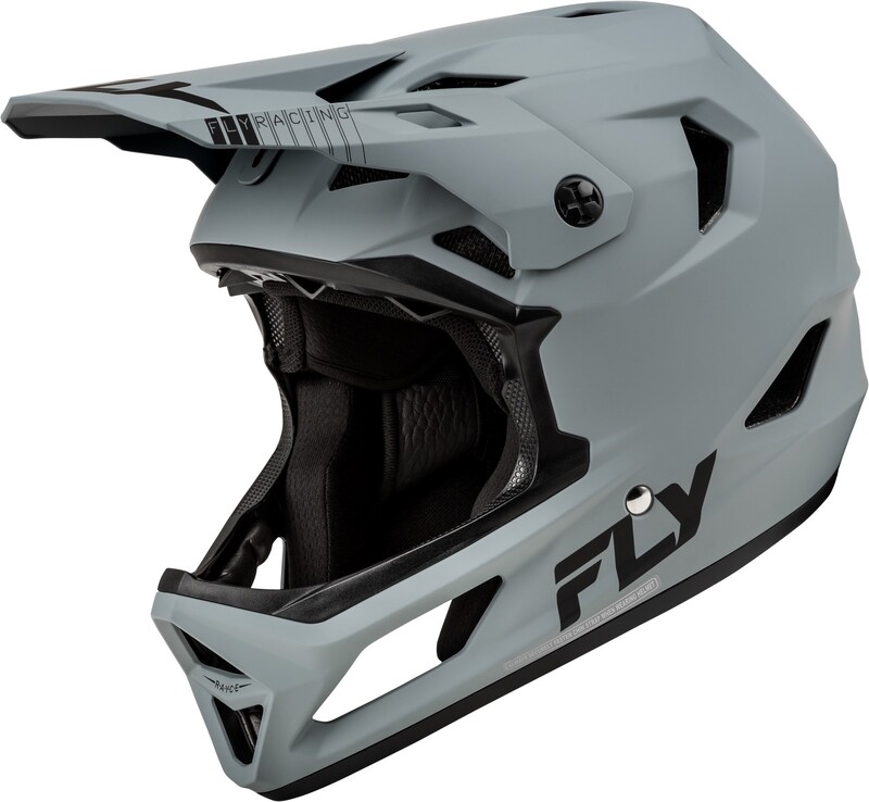 Casque enfant vélo FLY RACING Rayce - gris mat 