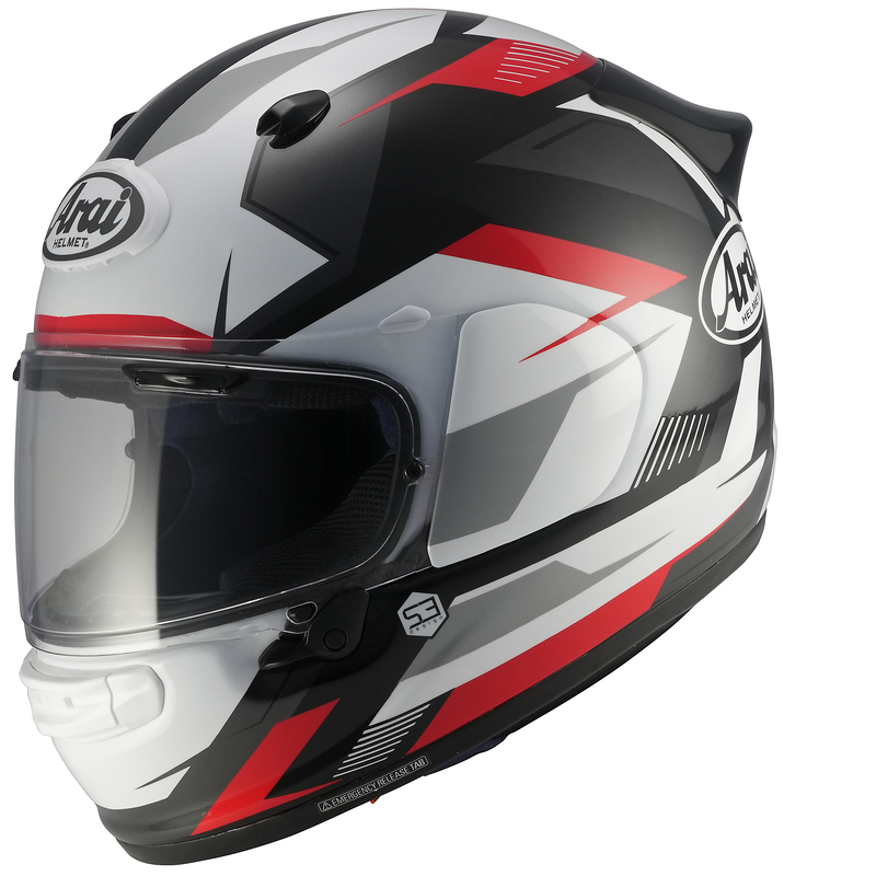 Casque ARAI QUANTIC SUPRA - rouge 
