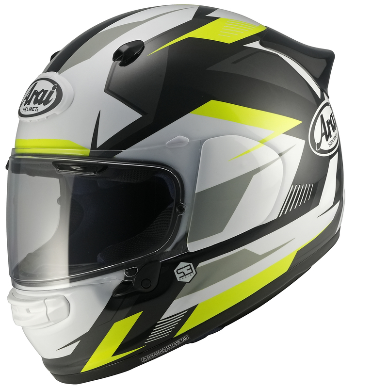 Casque ARAI QUANTIC SUPRA - jaune 