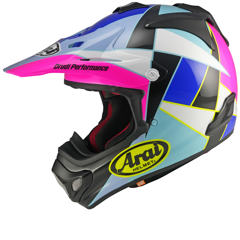 Casque ARAI MX-V EVO Peak - multicolor 