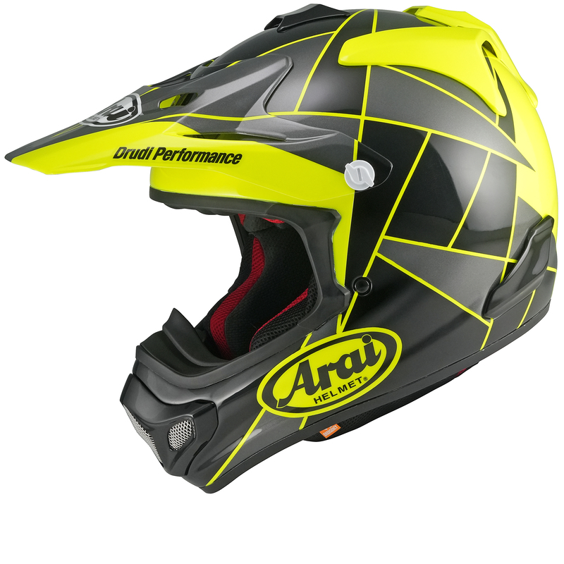 Casque ARAI MX-V EVO Peak - Jaune