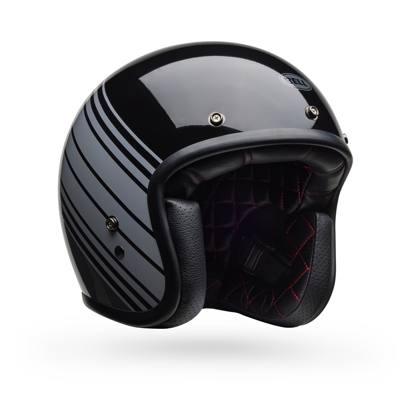 Casque BELL Custom 500 - Edge Gloss Metallic Black/Gray 