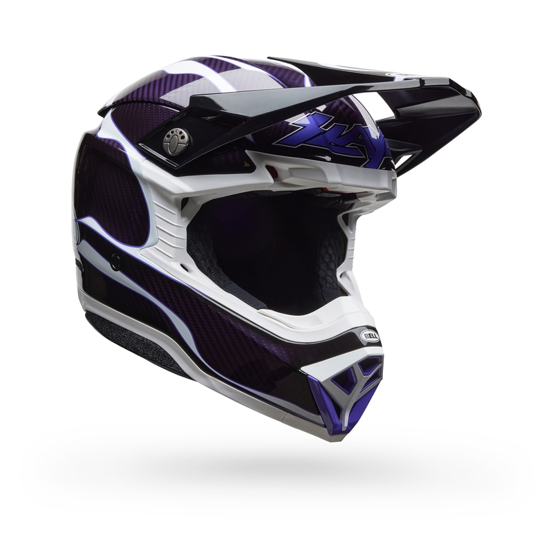 Casque BELL Moto-10 Spherical - Slayco 25 Gloss Black/White 