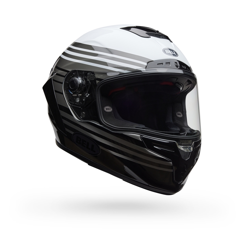 Casque BELL Race Star DLX Flex - Dash Gloss White/Black 